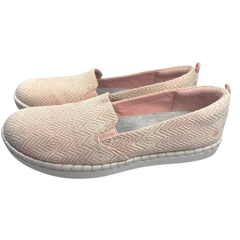 Cloudsteppers By Clarks Step Glow Pink Slip-On Loafers Women's Size 8.5